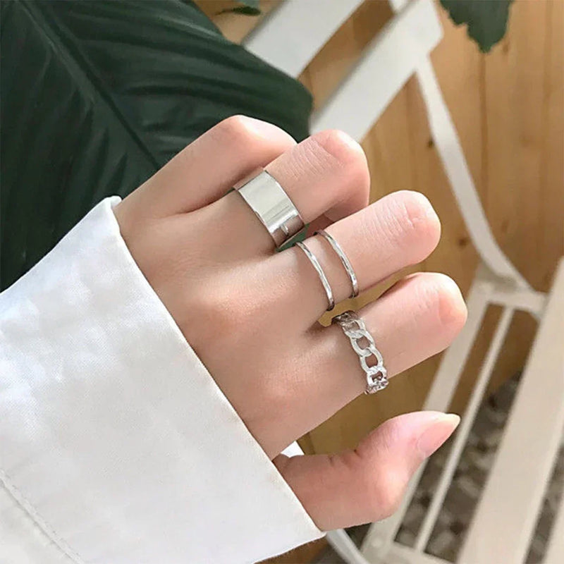 Conjunto de 3 Anéis em Camadas